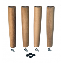 SET PIEDI LEGNO